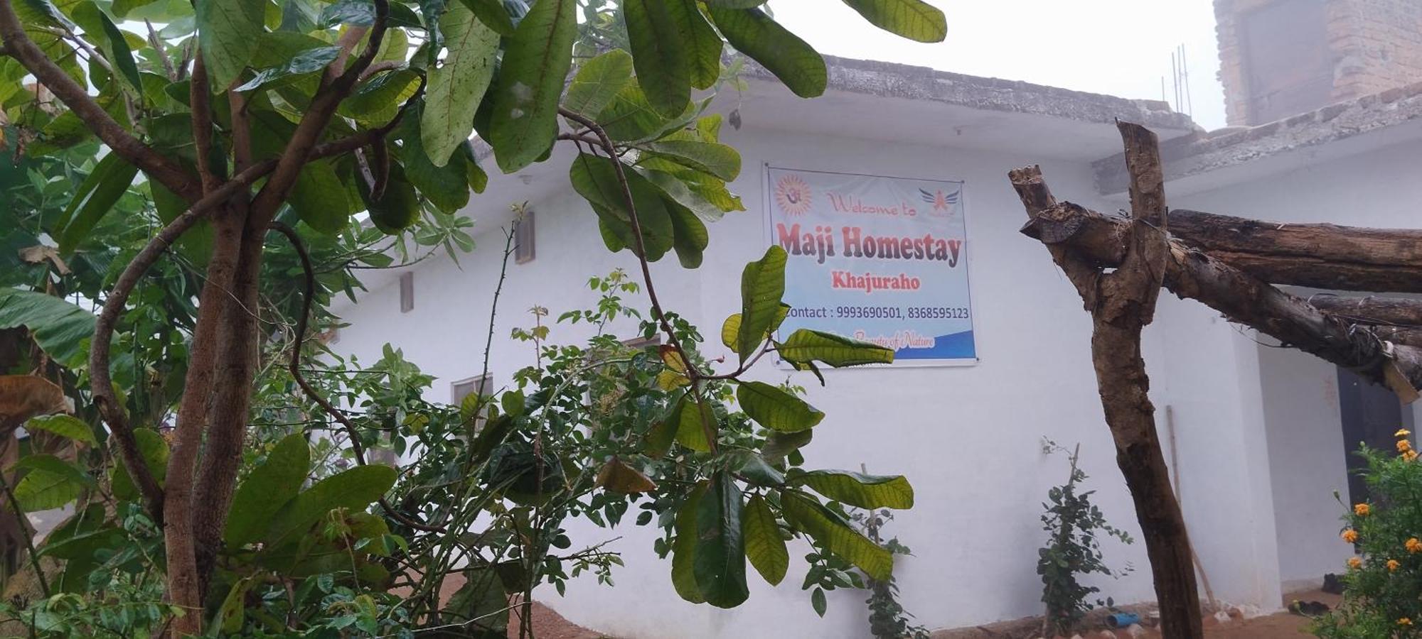 Maji Homestay Khajurāho Eksteriør bilde